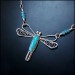 Na křídlech modré vážky - peruánský modrý opál